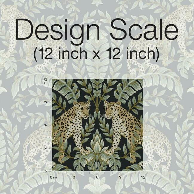 Jungle Leopard Wallpaper Wallpaper Ronald Redding Designs   