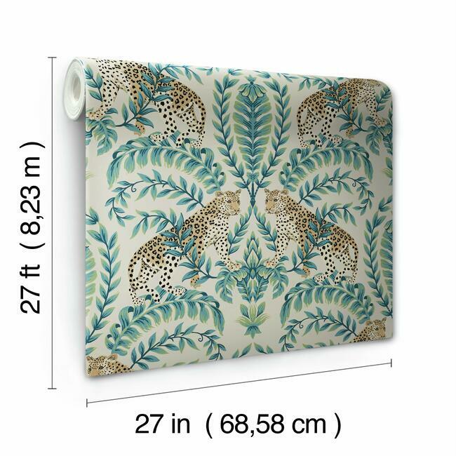 Jungle Leopard Wallpaper Wallpaper Ronald Redding Designs   