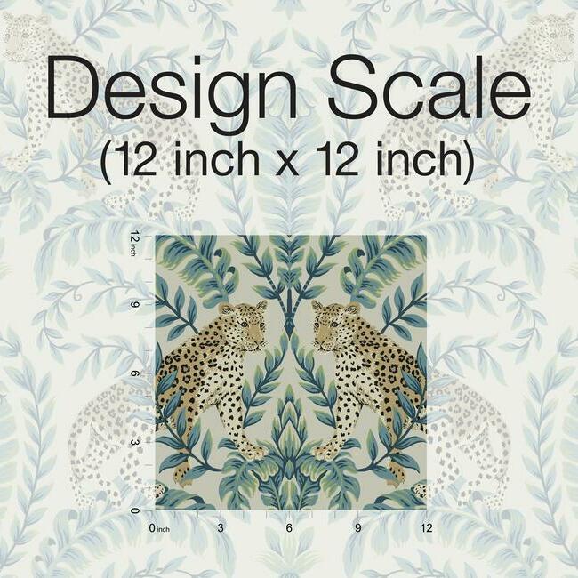 Jungle Leopard Wallpaper Wallpaper Ronald Redding Designs   