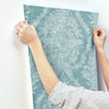 Charleston Damask Wallpaper Wallpaper Ronald Redding Designs   