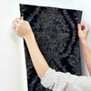 Charleston Damask Wallpaper Wallpaper Ronald Redding Designs   