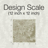 Charleston Damask Wallpaper Wallpaper Ronald Redding Designs   