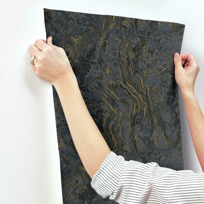 Polished Marble Wallpaper Wallpaper Ronald Redding Designs   