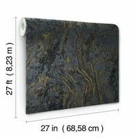 Polished Marble Wallpaper Wallpaper Ronald Redding Designs   