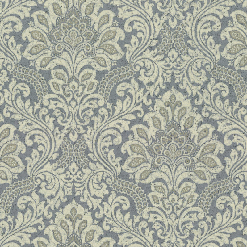 Secret Garden Wallpaper Wallpaper Ronald Redding Designs Double Roll Blue 
