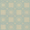Labyrinth Wallpaper Wallpaper Ronald Redding Designs Double Roll Pearl/Teal 