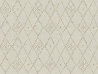 Souk Diamonds Wallpaper Wallpaper York Designer Series Double Roll Taupe/Gold 