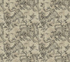 Orly Tigers Wallpaper Wallpaper York Designer Series Double Roll Taupe/Charcoal 