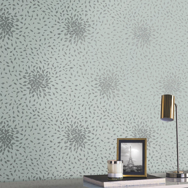 Petite Leaves Wallpaper Wallpaper Antonina Vella   