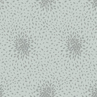 Petite Leaves Wallpaper Wallpaper Antonina Vella Double Roll Spa/Silver 