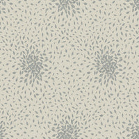 Petite Leaves Wallpaper Wallpaper Antonina Vella Double Roll Beige/Silver 