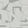 Abstract Geo Wallpaper Wallpaper Antonina Vella Double Roll Fog/Silver 