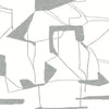 Abstract Geo Wallpaper Wallpaper Antonina Vella Double Roll White/Silver 