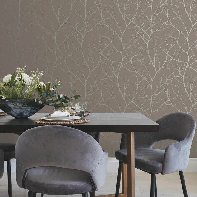 Trees Silhouette Wallpaper Wallpaper Antonina Vella   