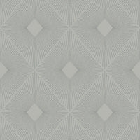 Harlowe Wallpaper Wallpaper Antonina Vella Double Roll Light Grey/Silver 