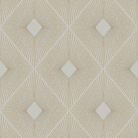 Harlowe Wallpaper Wallpaper Antonina Vella Double Roll Warm Grey/Gold 