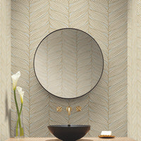 Luminous Leaves Wallpaper Wallpaper Antonina Vella   