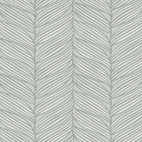 Luminous Leaves Wallpaper Wallpaper Antonina Vella Double Roll Spa/Silver 