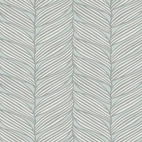 Luminous Leaves Wallpaper Wallpaper Antonina Vella Double Roll Spa/Silver 