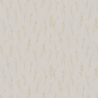 Sprigs Wallpaper Wallpaper Antonina Vella Double Roll Light Grey/Gold 