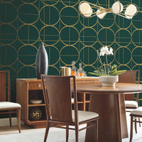 Sun Circles Wallpaper Wallpaper Antonina Vella   