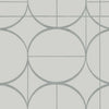 Sun Circles Wallpaper Wallpaper Antonina Vella Double Roll Fog/Silver 