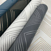 Polished Chevron Wallpaper Wallpaper Antonina Vella   