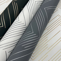Polished Chevron Wallpaper Wallpaper Antonina Vella   