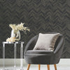 Polished Chevron Wallpaper Wallpaper Antonina Vella   