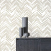Polished Chevron Wallpaper Wallpaper Antonina Vella   