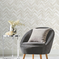 Polished Chevron Wallpaper Wallpaper Antonina Vella   