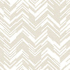 Polished Chevron Wallpaper Wallpaper Antonina Vella Double Roll White/Gold 