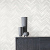 Polished Chevron Wallpaper Wallpaper Antonina Vella   