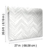 Polished Chevron Wallpaper Wallpaper Antonina Vella   