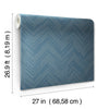 Polished Chevron Wallpaper Wallpaper Antonina Vella   
