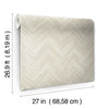 Polished Chevron Wallpaper Wallpaper Antonina Vella   