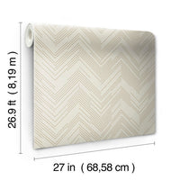 Polished Chevron Wallpaper Wallpaper Antonina Vella   