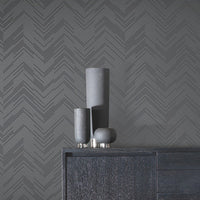 Polished Chevron Wallpaper Wallpaper Antonina Vella   