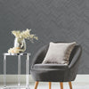 Polished Chevron Wallpaper Wallpaper Antonina Vella   