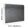 Polished Chevron Wallpaper Wallpaper Antonina Vella   