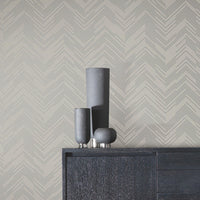 Polished Chevron Wallpaper Wallpaper Antonina Vella   