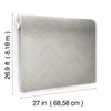 Polished Chevron Wallpaper Wallpaper Antonina Vella   