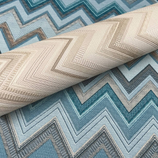 Happy Zig Zag Wallpaper Wallpaper York Designer Series   