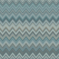 Happy Zig Zag Wallpaper Wallpaper York Designer Series Yard Blue/Multi 