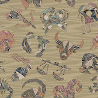 Constellations Wallpaper Wallpaper York Designer Series Yard Gold/Multi 