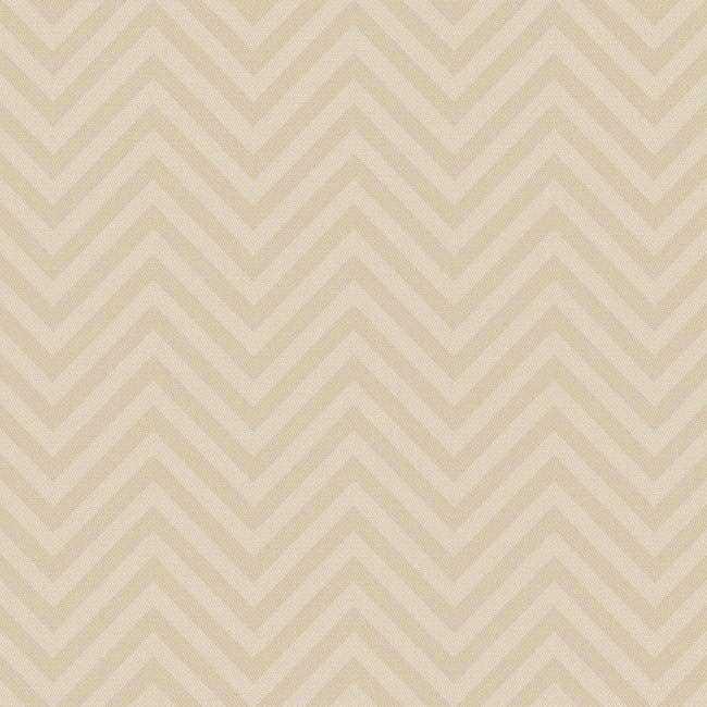 Macro Chevron Wallpaper Wallpaper York Designer Series Yard Beige/Cream 