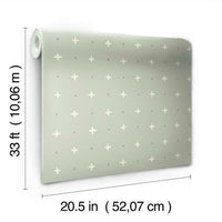 Cross Stitch Wallpaper Wallpaper Magnolia Home   