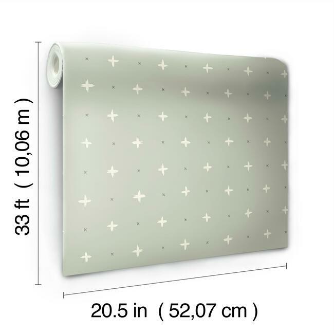 Cross Stitch Wallpaper Wallpaper Magnolia Home   