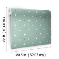 Cross Stitch Wallpaper Wallpaper Magnolia Home   