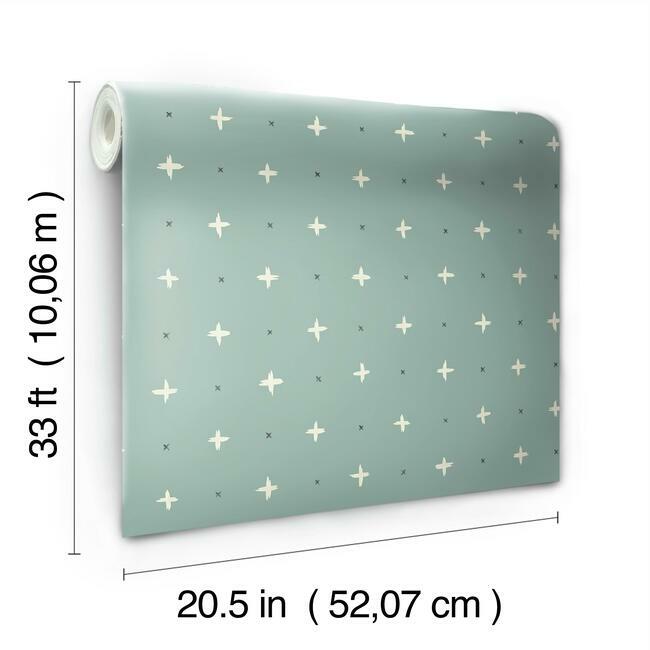 Cross Stitch Wallpaper Wallpaper Magnolia Home   